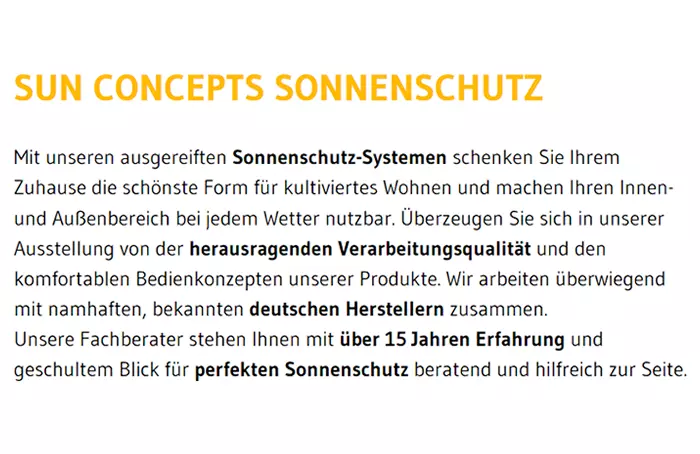 Sonnenschutz Systeme in  Gronau (Leine) - Nienstedt, Eitzum, Barfelde, Banteln, Heinum, Rheden oder Despetal, Wallenstedt, Brüggen